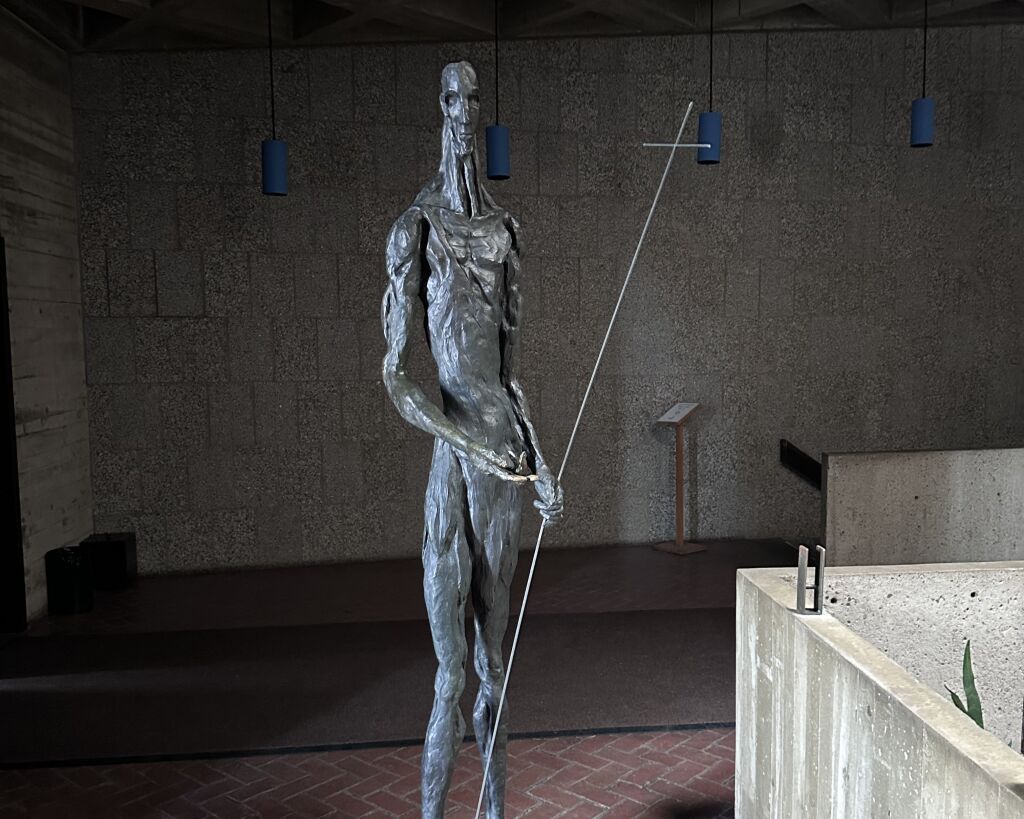 A statue