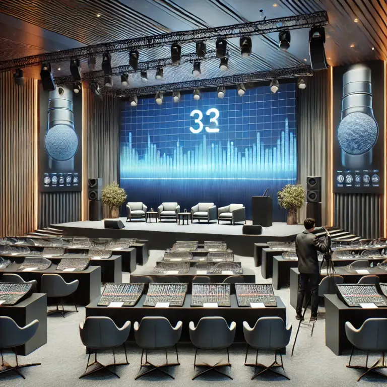 a room filled with lots of tables and chairs