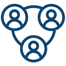 A group of people forming a circle, symbolizing unity and togetherness